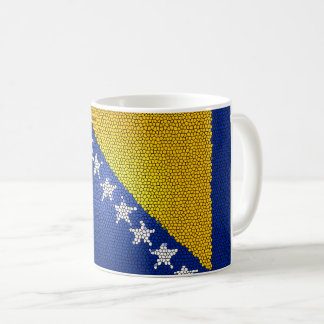 Bosnia and Herzegovina Flag Artistic Patriotic Art Coffee Mug