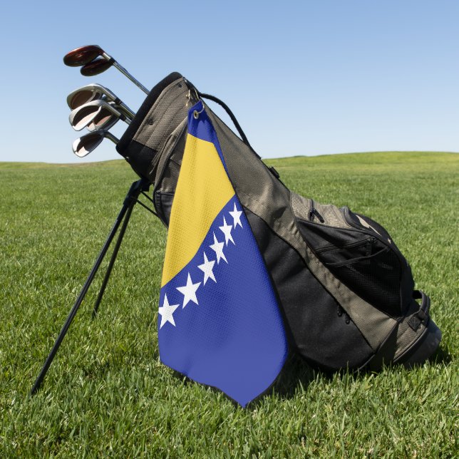 Bosnia and Herzegovina flag Golf Towel (Green)