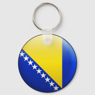 Bosnia and Herzegovina Flag Key Ring