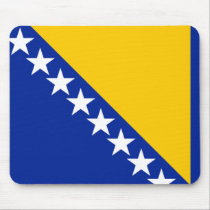 Bosnia and Herzegovina Flag Mouse Mat