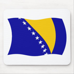 Bosnia and Herzegovina Flag Mousepad