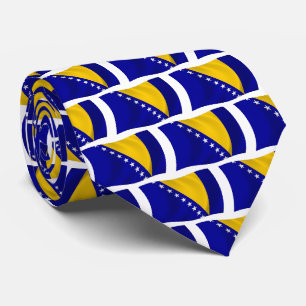 Bosnia and Herzegovina Flag Tie