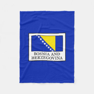 Bosnia and Herzegovina Fleece Blanket
