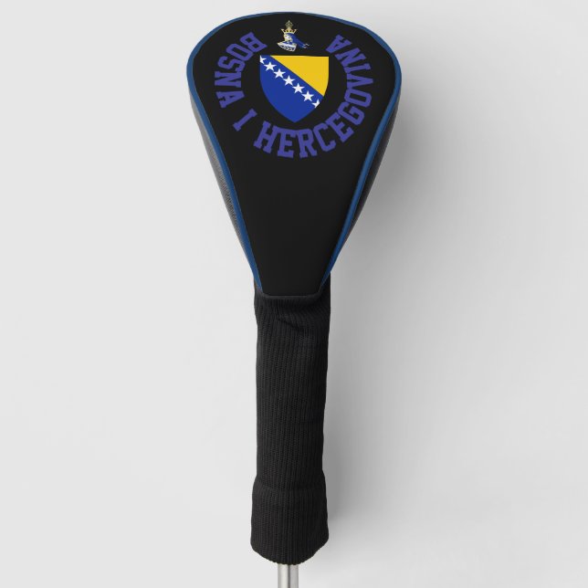 Bosnia and Herzegovina Golf Head Cover (Front)