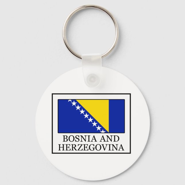 Bosnia and Herzegovina Key Ring (Front)