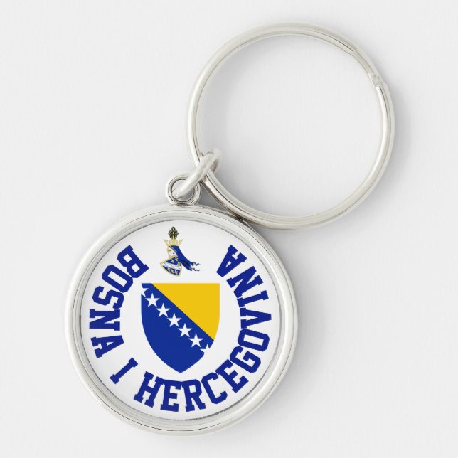 Bosnia and Herzegovina Key Ring (Front)
