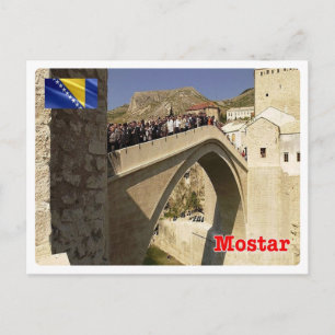 Bosnia and Herzegovina - Mostar - Stari Most - Postcard