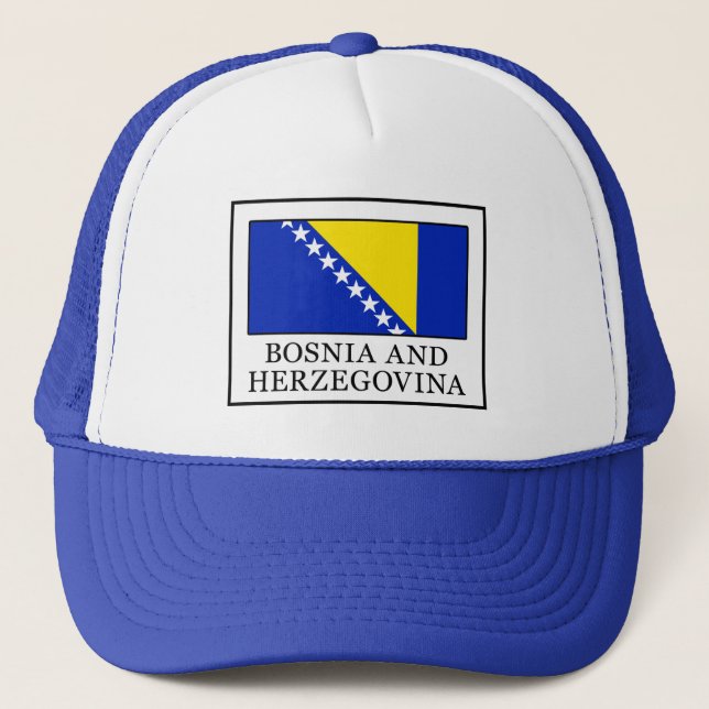 Bosnia and Herzegovina Trucker Hat (Front)