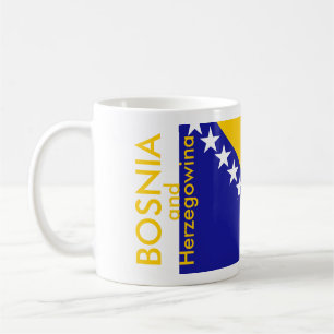 Bosnia and Herzegowina FLAG Coffee Mug