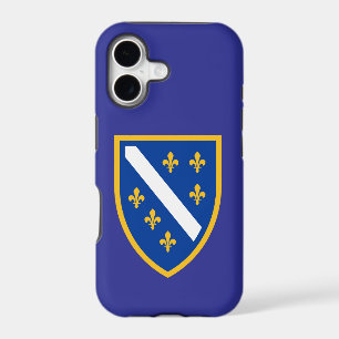 Bosnia Coat of Arms iPhone 16 17 Pro Max Case