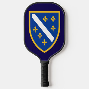 Bosnia Coat Of Arms Pickleball Paddles