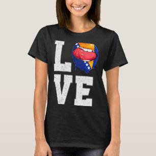 Bosnia Flag Soccer Fan Love Bosnian T Shirt