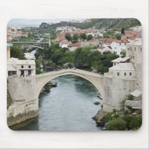 Bosnia-Hercegovina - Mostar. The Old Bridge Mouse Mat