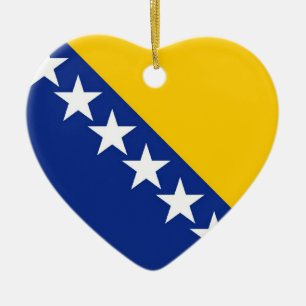 BOSNIA - HERZEGOVINA CERAMIC TREE DECORATION