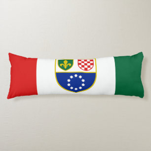 Bosnia Herzegovina Federation Flag Body Cushion