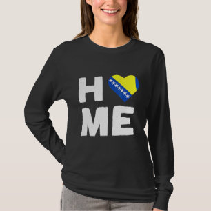 Bosnia Herzegovina Flag Balkans Bosnians 2 T-Shirt