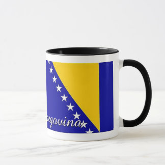 Bosnia Herzegovina Flag Coffee Mug