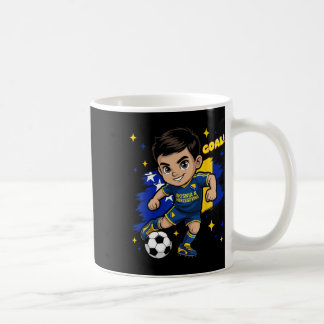 Bosnia-herzegovina Kid Goal Cartoon Bosnia Flag Bo Coffee Mug