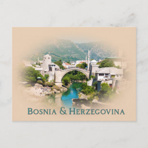 Bosnia & Herzegovina: Mostar Postcard