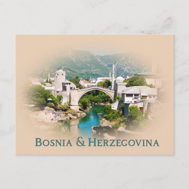 Bosnia & Herzegovina: Mostar Postcard (Front)