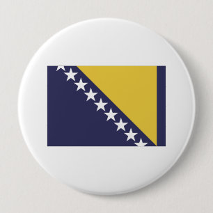 Bosnia Herzgovina 10 Cm Round Badge