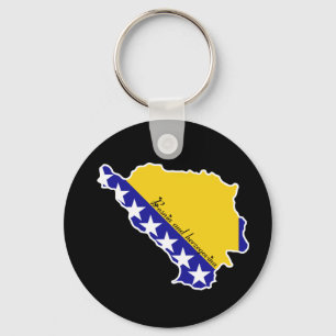 Bosnia Keychain