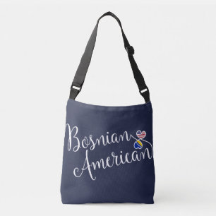 Bosnian American Entwined Hearts Bag