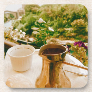 Bosnian Coffee break in Mostar Coaster