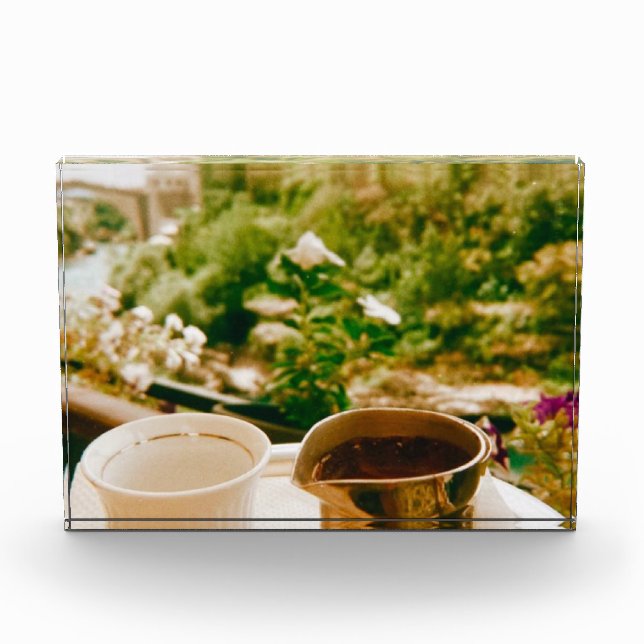 Bosnian Coffee break in Mostar  Photo Block (Front)