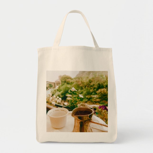 Bosnian Coffee break in Mostar  Tote Bag (Front)