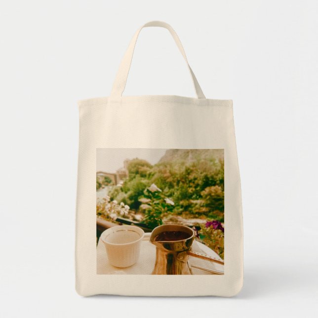 Bosnian Coffee break in Mostar  Tote Bag (Front)
