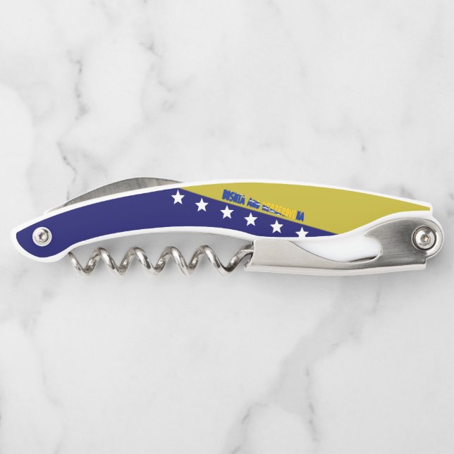 Bosnian flag corkscrew (Back)