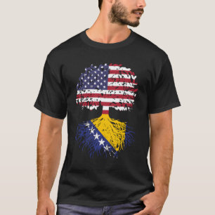 Bosnian Roots Bosnia National Heritage Tree Gift T-Shirt