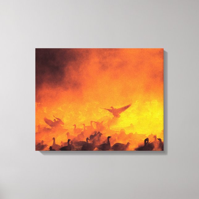 Bosque del Apache National Wildlife Refuge, NM Canvas Print (Front)