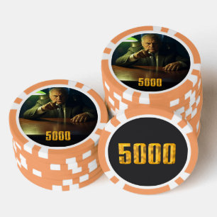 Boss 5000 dollars poker chip
