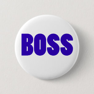 Boss 6 Cm Round Badge
