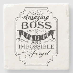 Boss Appreciation desk gift  Coaster