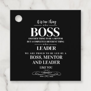 Boss appreciation week Mentor, leader Favour Tags