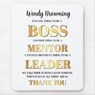 Boss appreciation week mouse mat