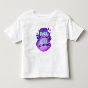 Boss At Work Boss At Home Working Mom T-shirt