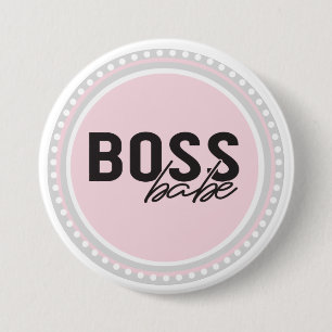 Boss Babe Button