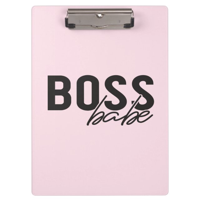 Boss Babe Clipboard (Front)