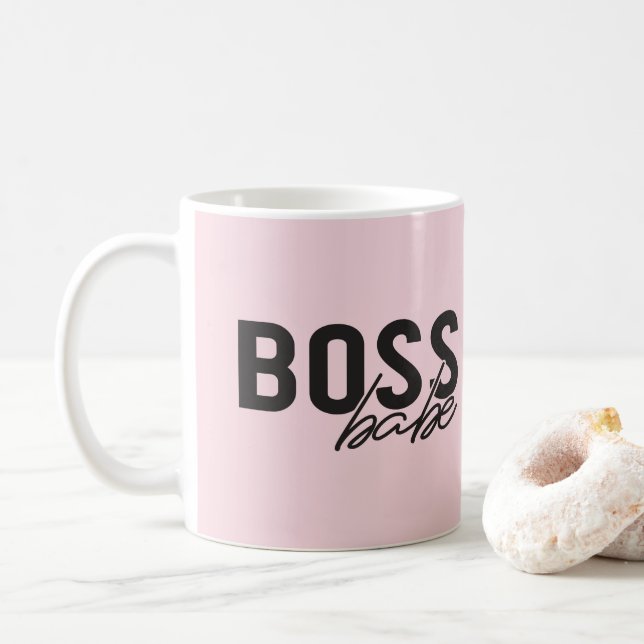 Boss Babe Coffee Mug (With Donut)