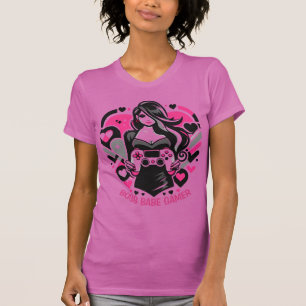 Boss Babe Gamer Shirt Girl Power Gaming