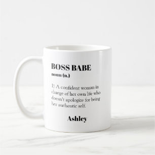 BOSS BABE Independant woman Inspirational Mug 