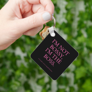 Boss Babe Keychain – Bold Feminist Quote Gift