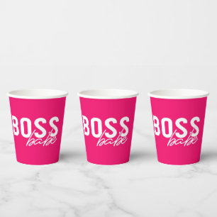 Boss Babe Paper Cups
