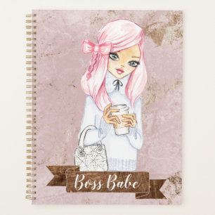 Boss Babe Planner Notebook for Boss Girls