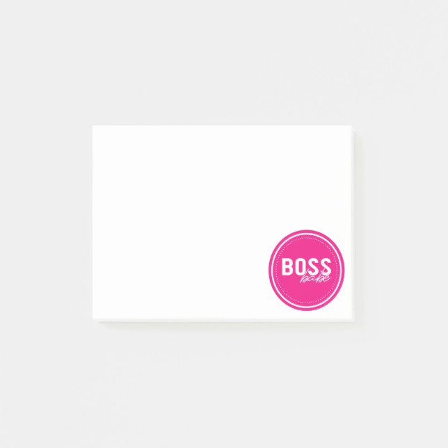 Boss Babe Post-it Notes (Front)