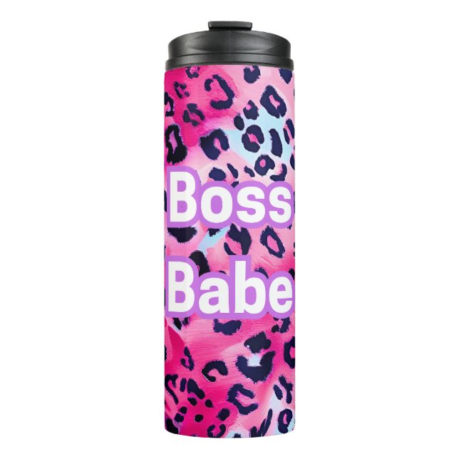 Boss Babe Tumbler – Motivational Drinkware  (Front)